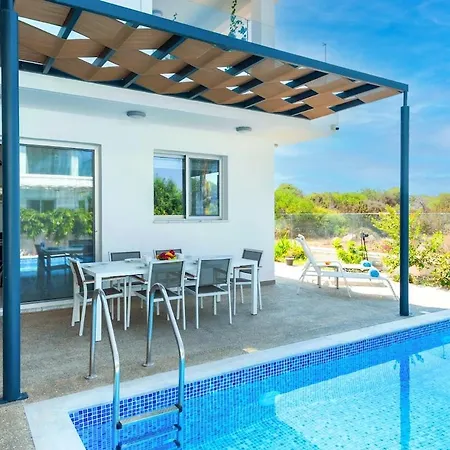 Villa Royal Panoramic View 3bdr With Pool Agia Napa